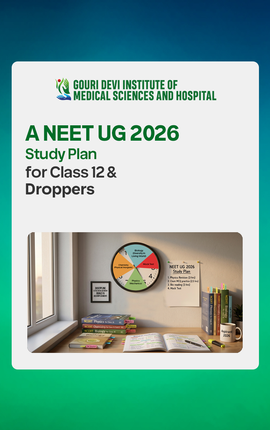 NEET UG 2026 Study Plan Image