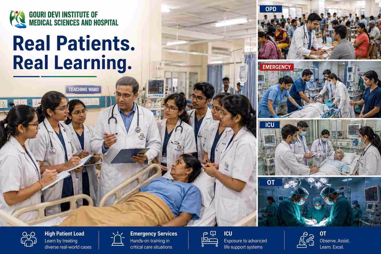Benefits of Having an Attached Hospital with a Medical College