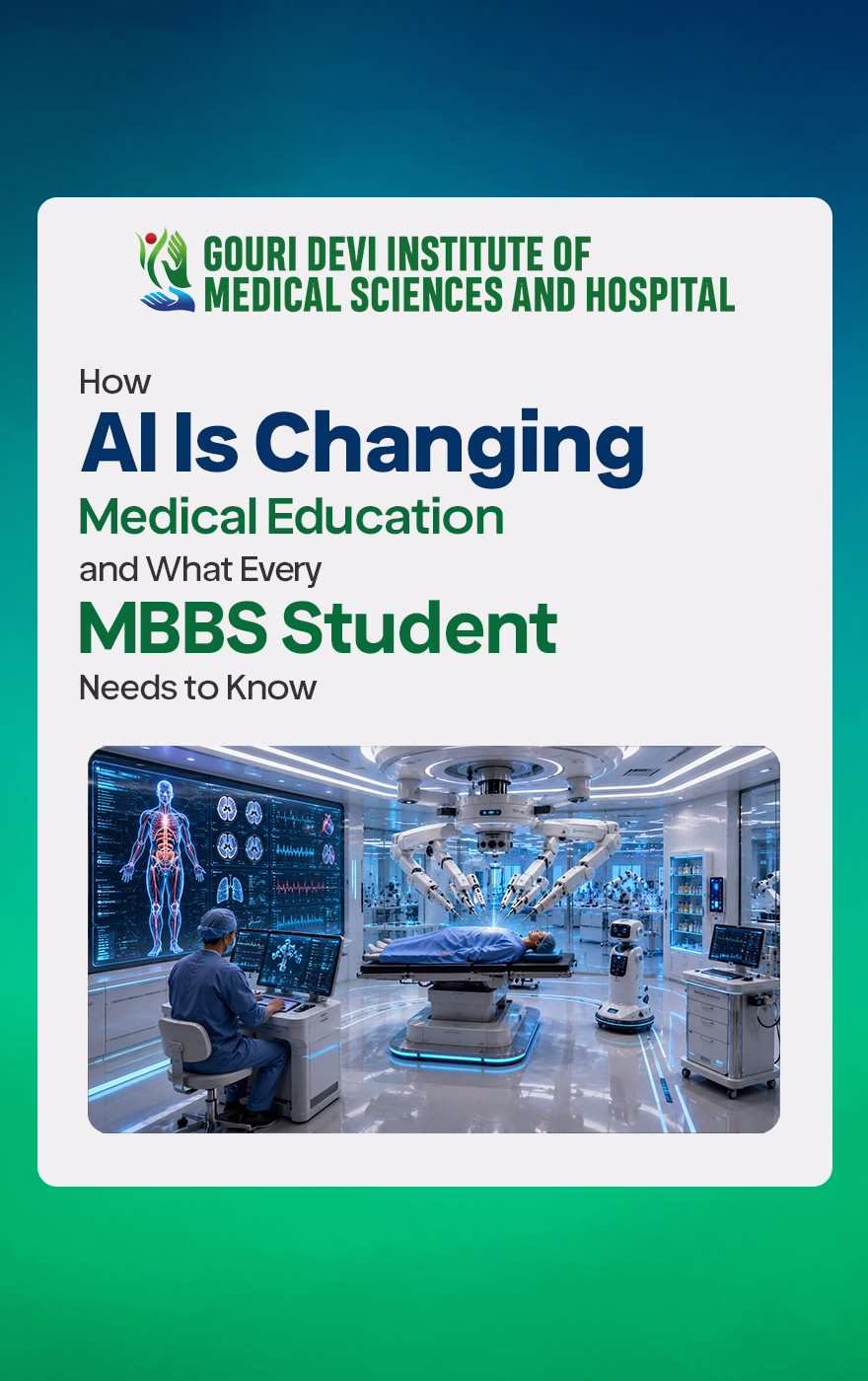 How AI Is Changing Medical Education and What Every MBBS Student Needs to Know
