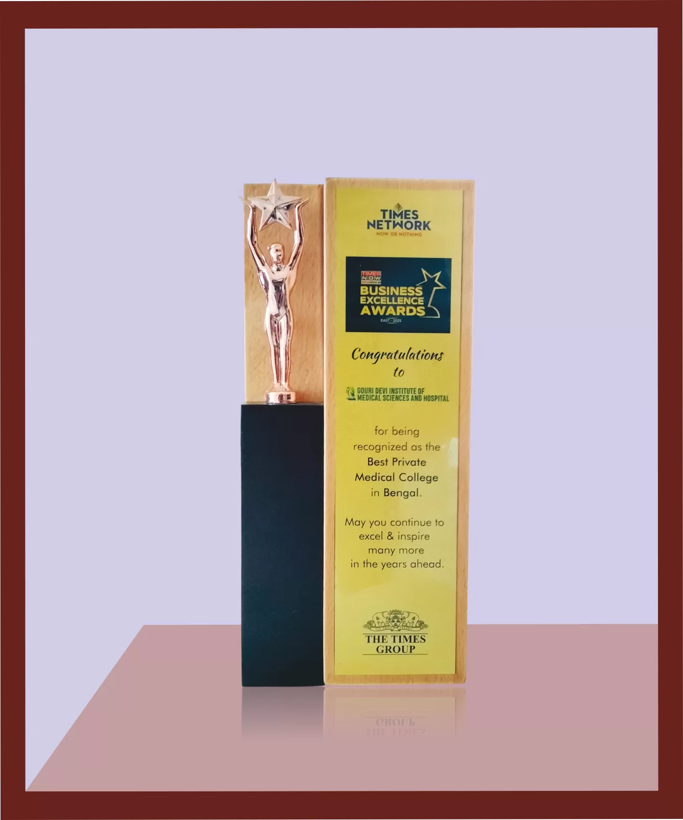 Times Award Trophy