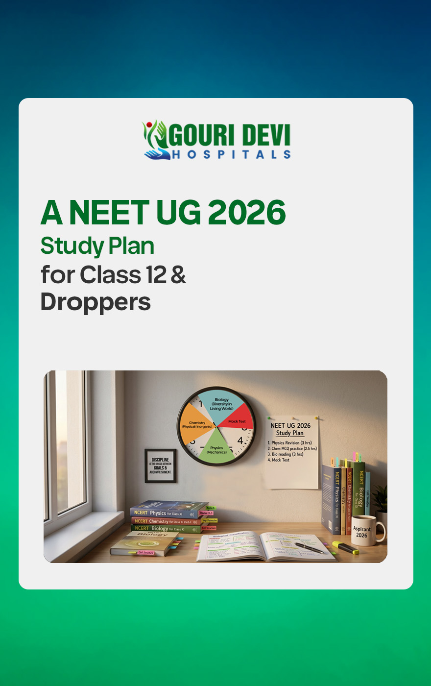 A NEET UG 2026 Study Plan for Class 12 & Droppers